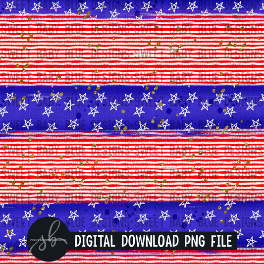 Stars and stripes- Summer- 4th of July- Digital paper - 2022 -PNG file- Digital Download