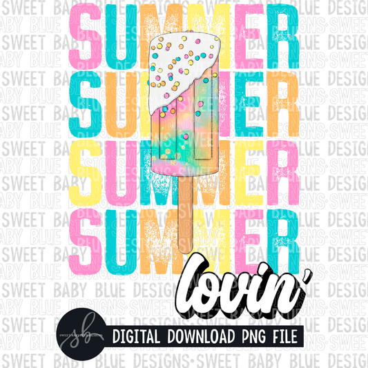 Summer lovin'- Summer- 2022- PNG file- Digital Download