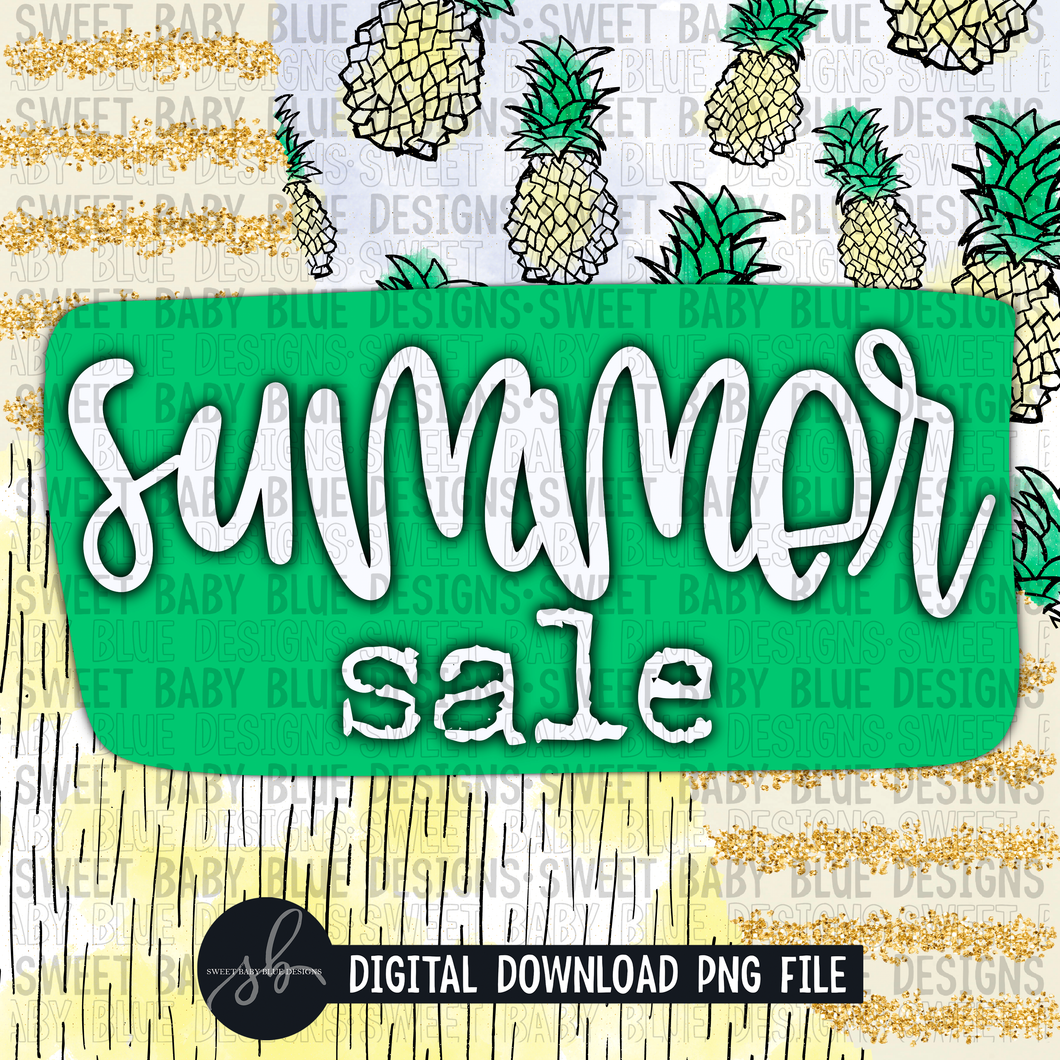 Summer sale- Interactive post- 2022- PNG file- Digital Download