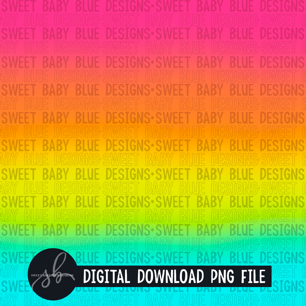 Summertime ombre- Digital paper - 2022 -PNG file- Digital Download