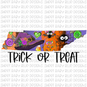 Tennessee Trick or treat- Halloween- PNG file- Digital Download