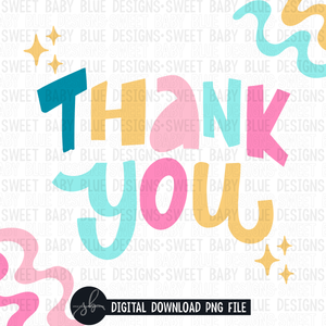 Thank you bright- Interactive post- 2022- PNG file- Digital Download