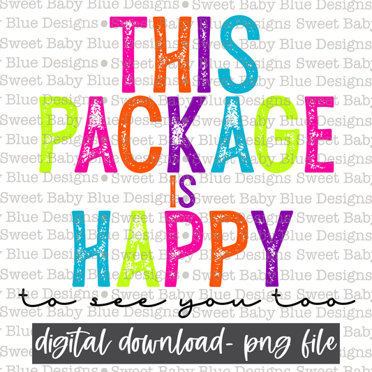 This package is happy to see you too - 2021- PNG file- Digital Download