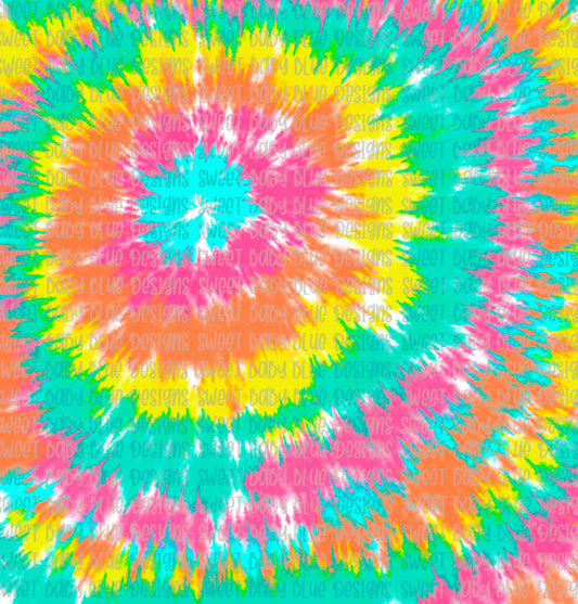 Tie Dye Digital Paper 1 - PNG file- Digital Download