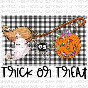 Trick or Treat- Halloween- PNG file- Digital Download