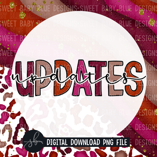 Updates- Interactive post- 2022- PNG file- Digital Download