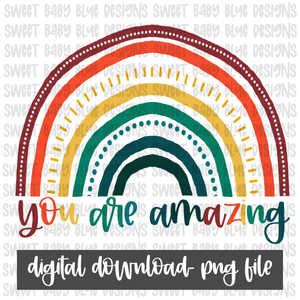 You are amazing- PNG file- Digital Download