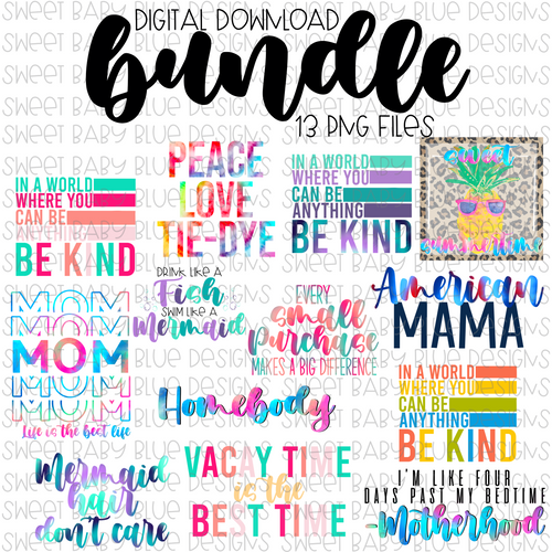 Digital Download Bundle- PNG file- Digital Download