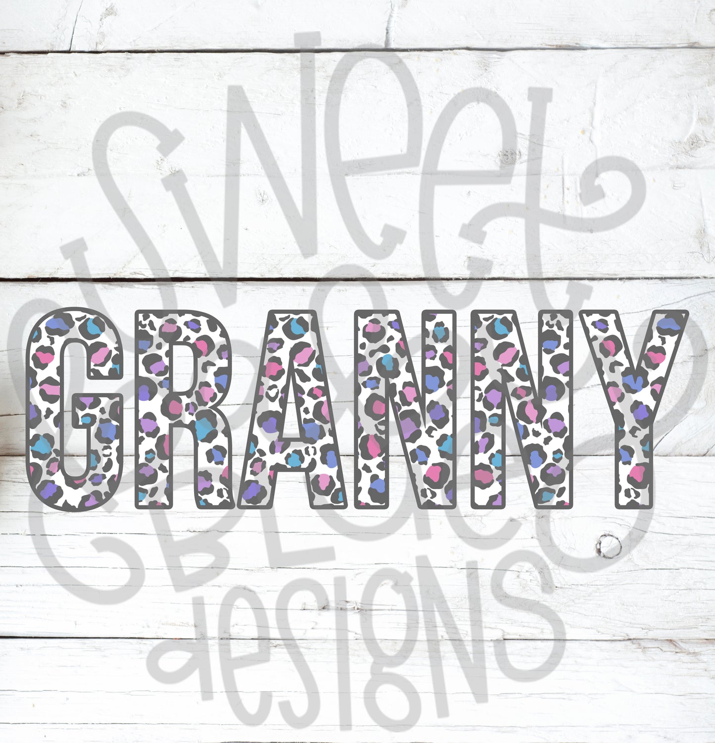 Granny- PNG file- Digital Download
