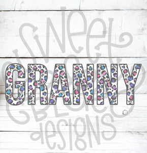 Granny- PNG file- Digital Download