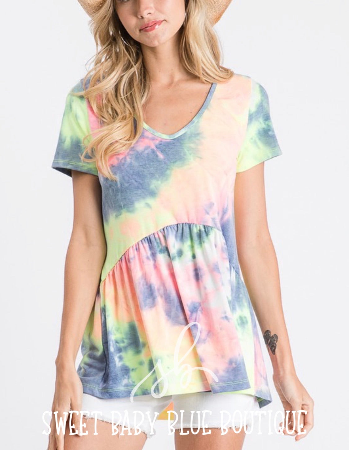 Tie-Dye Short Sleeve