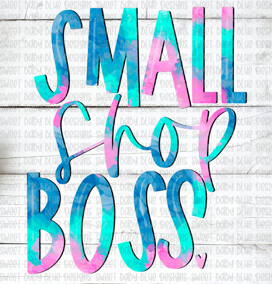 Small shop boss- PNG file- Digital Download